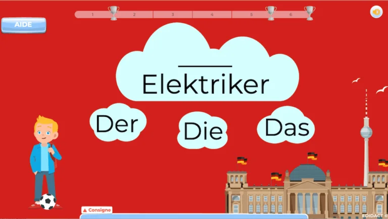 Jeu d'allemand 7e EB