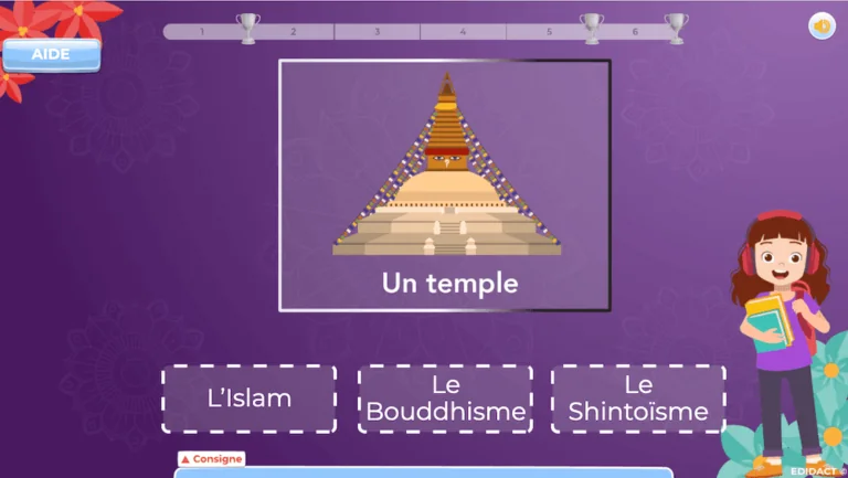 Jeu pour apprendre l'histoire