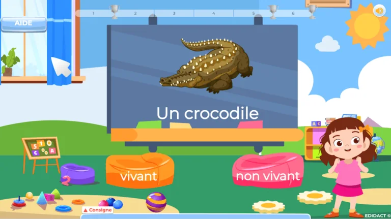 Jeu éducatif de sciences