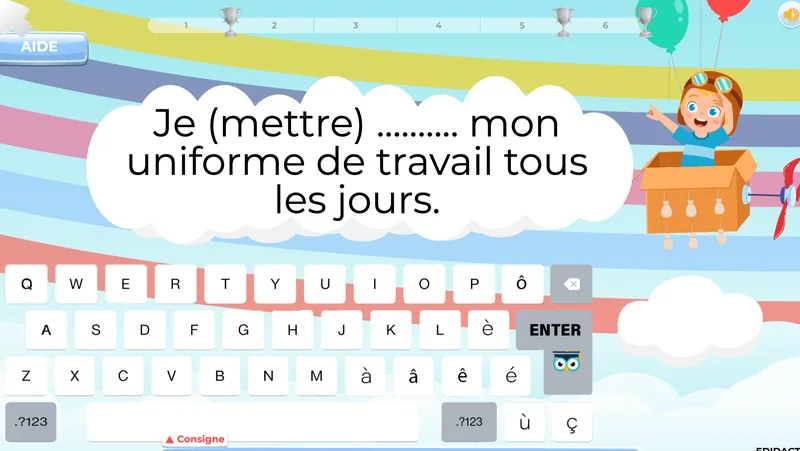 fiches français 3e primaire conjugaison imparfait