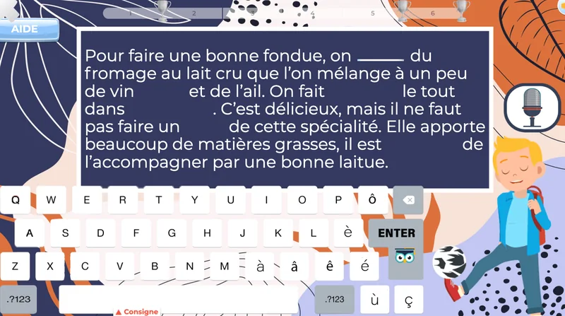 exercices français 5e primaire orthographe dictée