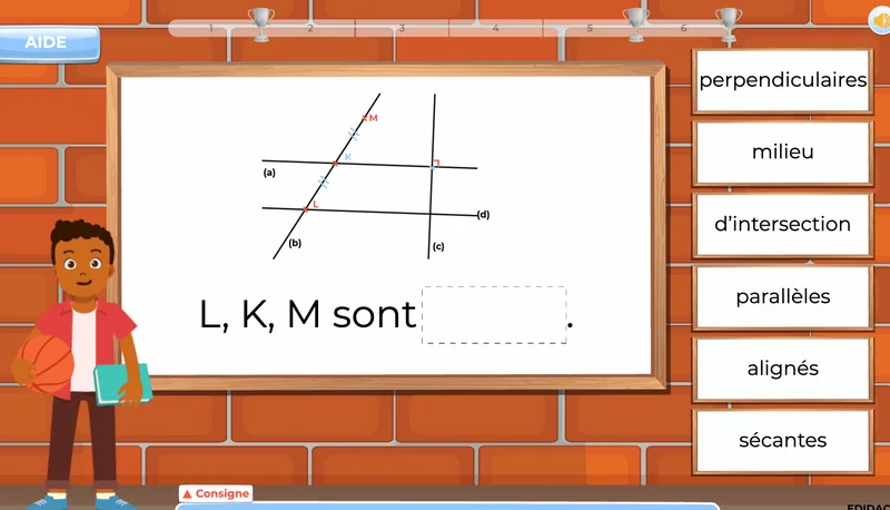 exercices maths 7e EB géométrie