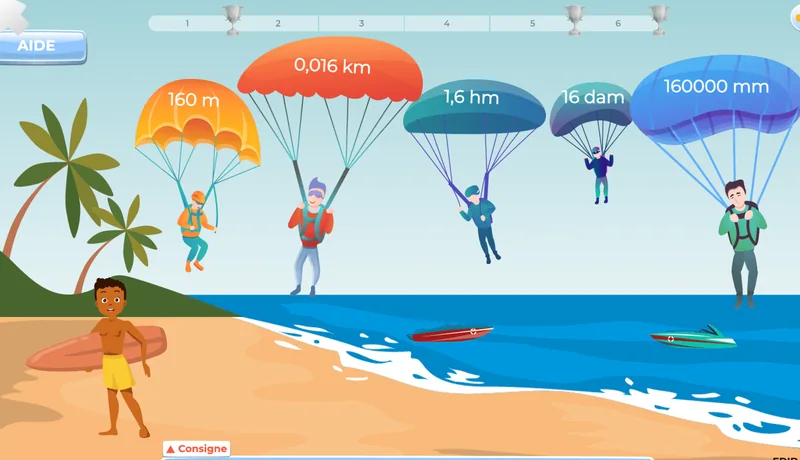 exercices maths pdfs grandeurs mesures 7e EB