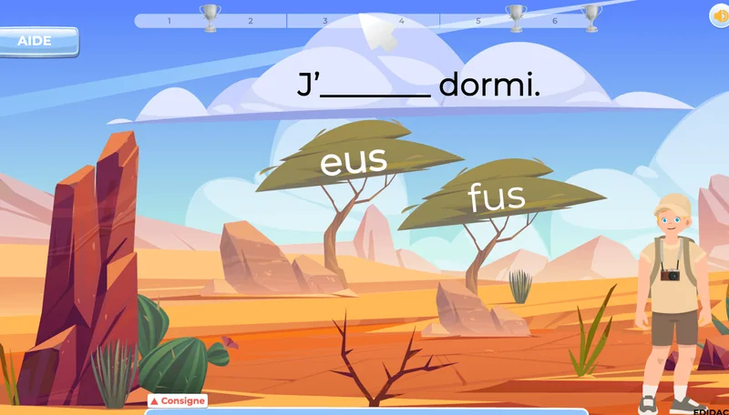 exercices conjugaison 8e EB français
