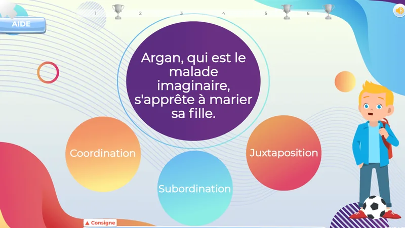 exercices grammaire types de phrases 7e EB français