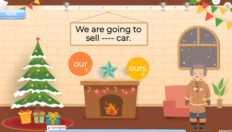 jeux éducatifs anglais 5e primaire vocabulaire grammaire conjugaison