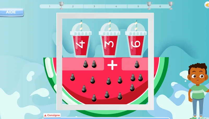 jeu de calcul pour enfant de 6 ans gratuit