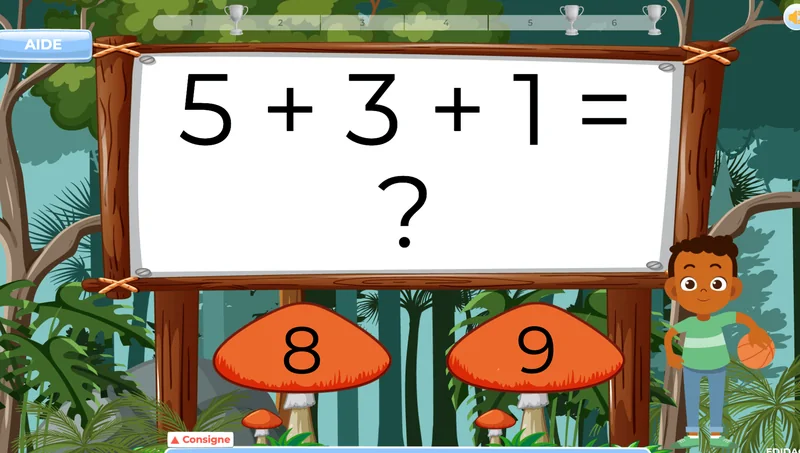 Exercices d’addition ludiques adaptés à tous les niveaux scolaires