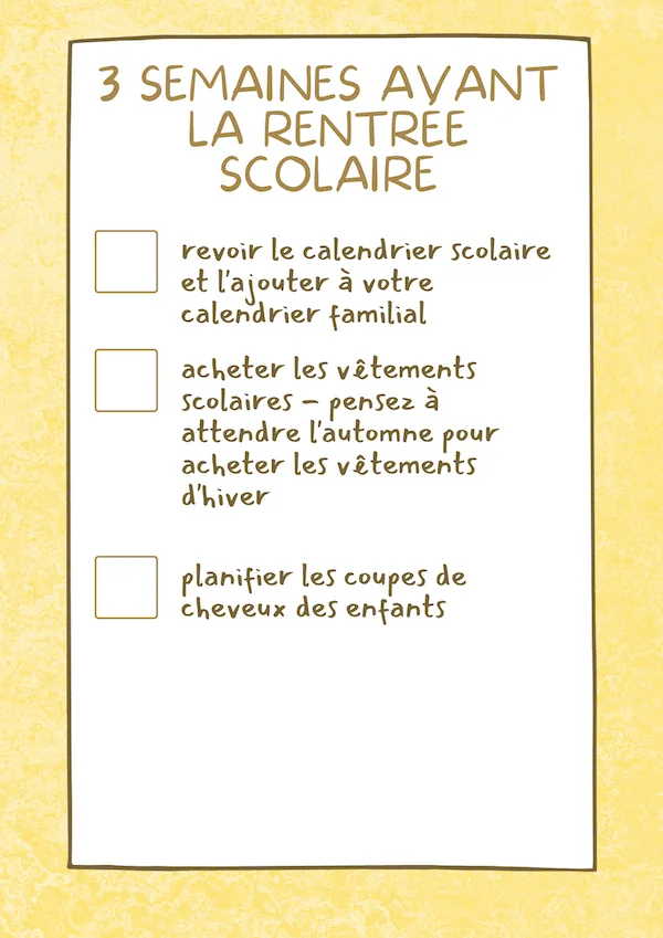 guide rentree des classes