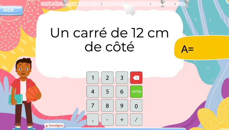 exercices mathématiques 6e calcul aire périmètre