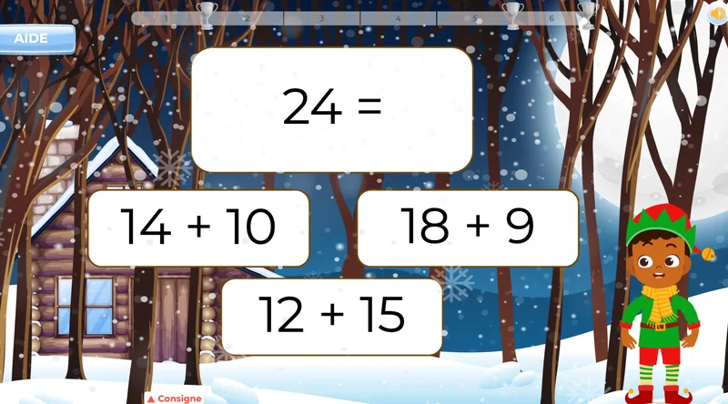 Fiche d’addition à imprimer gratuitement pour révisions à la maison