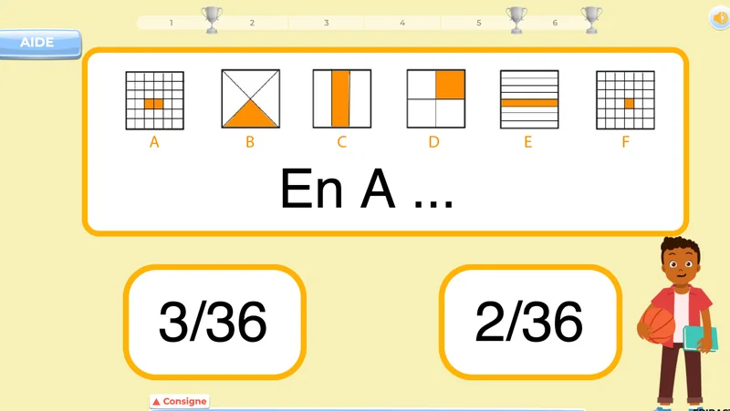exercices fractions