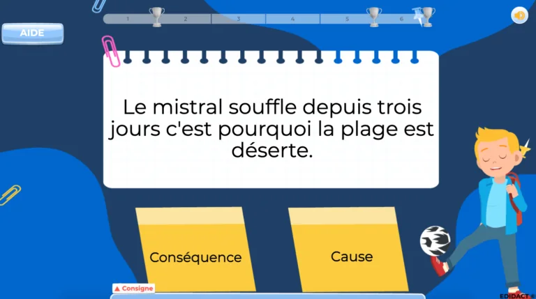 Exercice de français 5e année primaire et 1re année moyenne