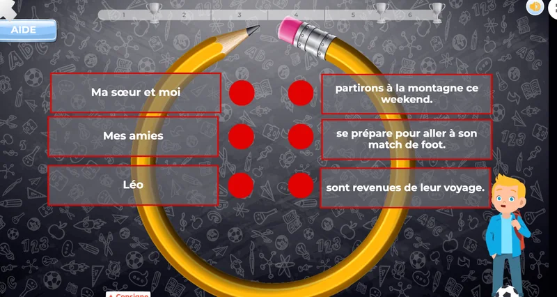 exercices français 4AP orthographe
