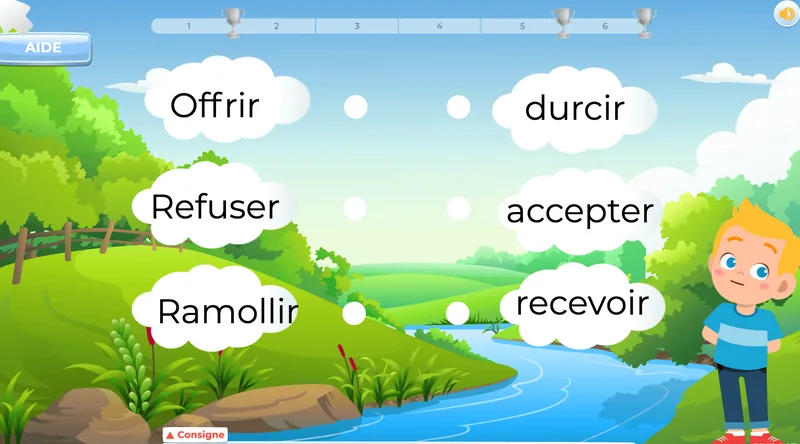 révision français 3AP vocabulaire